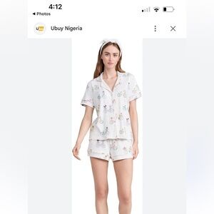 NEW PJ Salvage Floral Market PJ Set